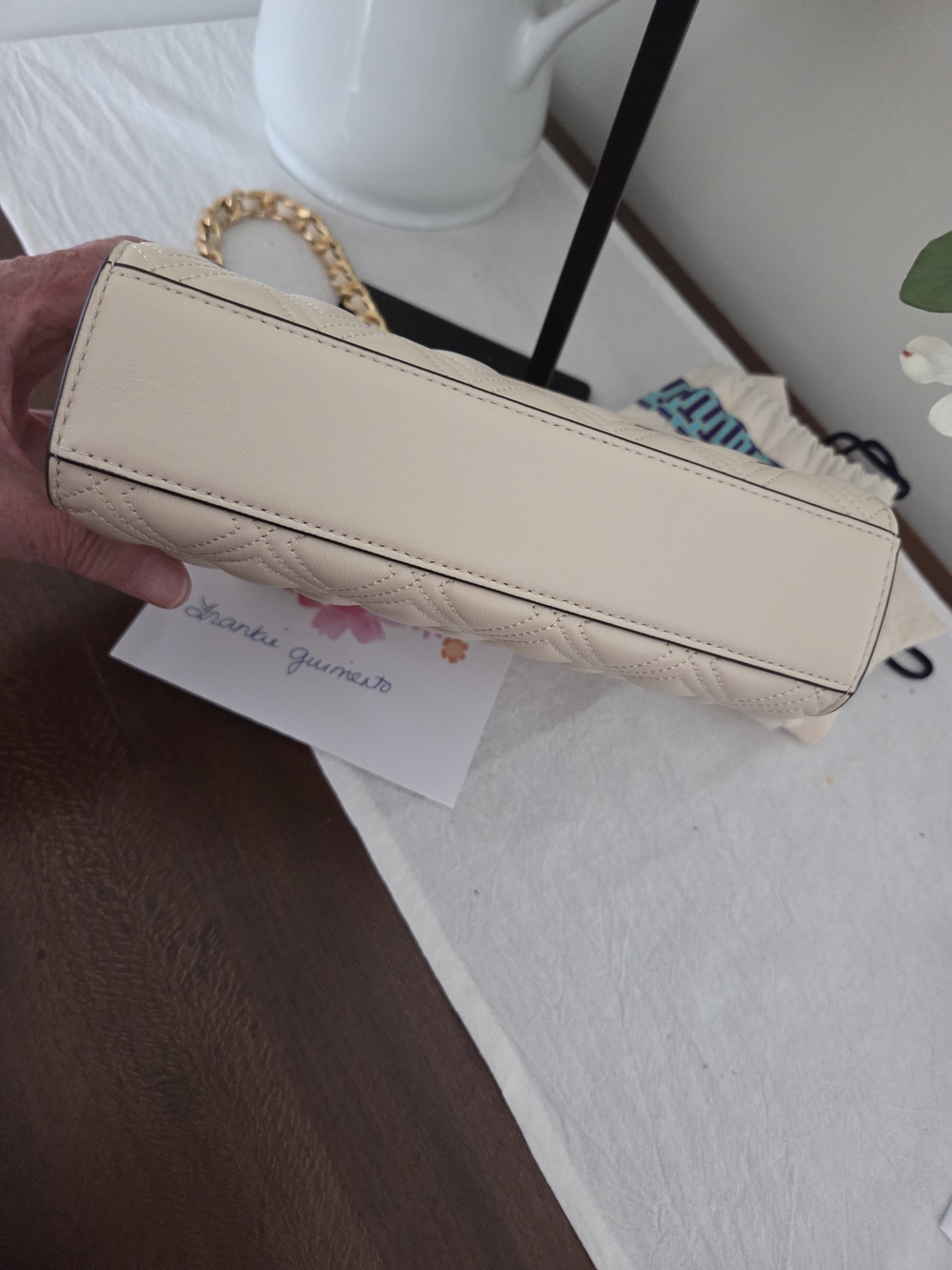Tory Burch Flemming  Convertable Shoulder Bag with Tassel - Picture 6 of 7